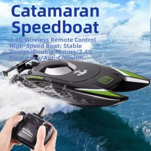 YILIXING | 2.4G RC High Speed Twin Motor Charging Boat toy