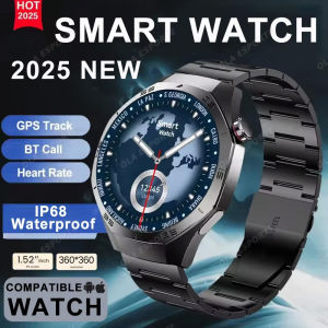 2025 New Smart Watch 1.52" AMOLED Screen GPS Compass Bluetooth Call Health Smartwatch 100+ Sports Modes Heart Rate Sleep Monitor