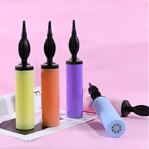 Balloon Air Pump Ball Inflator Hand Push Manual Balloon Pump Bithday Party Supply
