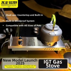 BUZHIHUANGYE | Portable Windproof Camping Stove