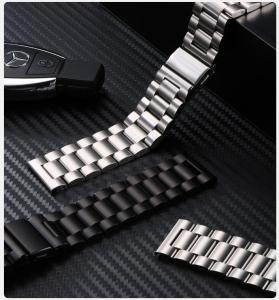 Metal Strap For 22MM / 20MM / 18MM Watch Stainless Steel Waterproof for Garmin Samsung Huawei Xiaomi Realme Oneplus Aolon Sports