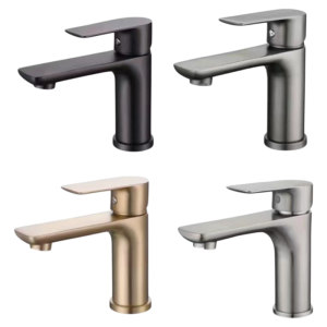 BANGPU | Stainless Steel Black Single Hole Bathroom Faucet