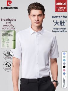 Pierre Cardin | Áo Sơ Mi Công Sở Chống Nhăn Oversized Trắng