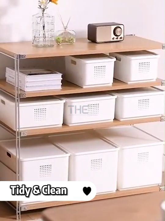 THE MultiSizes Tabletop Storage Box Kitchen Storage Basket