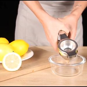 Dụng Cụ Vắt Chanh Đồ Vắt Chanh Tắt Cầm Tay Bằng Thép Không Gỉ