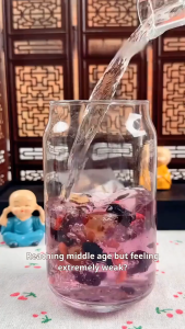 Ginseng Tea six Treasure Tea Healthy Tea Kidney Liver Red Date Goji Berry Tea Mulberry