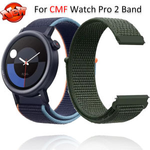 22mm Nylon loop strap For CMF Watch Pro 2 Band Replacement Breathable Bracelet Wristband For CMF Nothing Watch Pro 2 Accessories