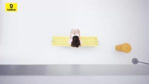 Baseusพาวเวอร์แบงค์ Magsafe 5000mAh 20W รุ่น PicoGo Qi2 Magnetic Power Bank with Rotatable Stand