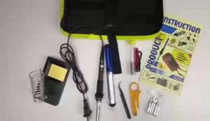 【🇲🇾Stock】15-in-1 Soldering Iron Set 60W Electric Solder Iron Set Display Temperature Adjustable Electric Soldering Iron Set Portable Repair Soldering Iron Welding Tools With Solder Tip Tweezers Tin Wire - Lazada