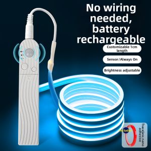 No Spotlight Wireless Charging LED Light Bar Ice Blue