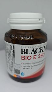 Blackmores Bio E 250IU 60 capsules (Exp 02/2027) Natural Source