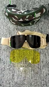 Military Tactical Goggles Outdoor Windproof Sports  Army Shooting Glasses Cycling Mountaineering Eyewear UV400