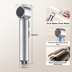 RIIFO | Dual Outlet High-Pressure Shower Sprayer