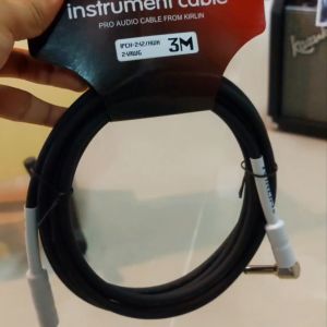 (ส่งด่วน) สายแจ๊คกีต้าร์ & เบส Kirlin ขนาด 3M 6M หัวแจ็คขาว สายแจ็ค อย่างดี รุ่น IPC-201B/ IPCH-242 / IPVC-242/ ICV-241 HWH หุ้มลดการหักงอของสาย