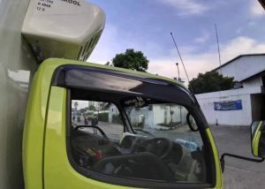 TALANG AIR TOYOTA DYNA MODEL GIGA CARBON ELASTIS ANTI PECAH KANAN KIRI