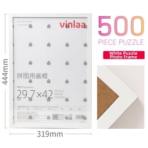VINLAA | Puzzle Photo Frame Mortise And Tenon Joint Design Damage-Free Mounting