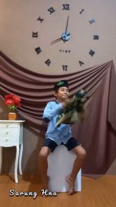 SARUNG ANAK KEKINIAN DENGAN KARET PINGGANG UMUR 2-12 TAHUN BAHAN KATUN