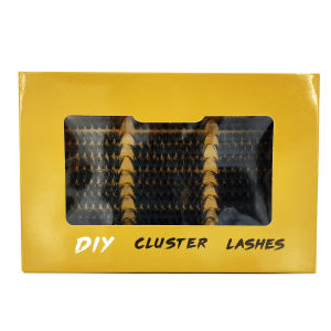 ปุยขนตาหนากลุ่มกลุ่ม DIY eyelash EXTENSION ผสม 60D-100D WISE Personal eyelash Cluster เครื่องมือแต่งหน้าขนตา