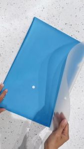 3 PCS Topla Map File Bag 1030 Map Penyimpan Kertas Ukuran Folio F4 Pastel