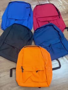 Plain Backpack School Bag Student Bag pack Ready Stock in Malaysia Laptop Bag Beg Sekolah