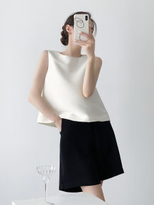 Sleeveless Top Summer 2026 New French Chic Comfortable Elegance