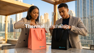 Quencha Thermal Lunch Bag High Capacity Insulated Leakproof BPA-Free Back to School Office Work