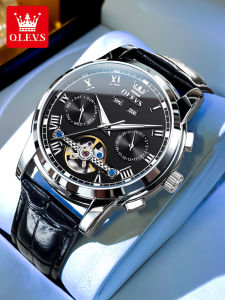 OLEVS | Automatic Waterproof Open-Heart Mens Watch