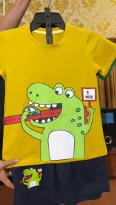 [Cao Cấp Mịn Đẹp] Đồ Bộ Bé Trai Size Đại 25kg-38kg Chất Cotton Co Giãn 4 Chiều Mềm Mịn Mát.1646