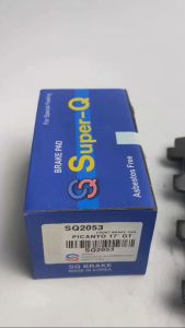 DISC BRAKE PAD SET KIA PICANTO 17 GT [FRONT SET SQ-2053] [REAR SET SQ-2056] - SUPER-Q I MADE IN KOREA