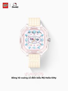 Tide color | Night Glow Kids Student Watch Square Face