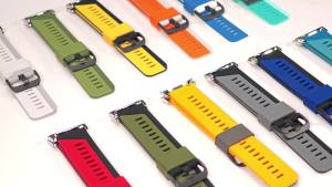 GEEKTHINK | Two-tones Silicone Band for Samsung Galaxy Watch 8 40mm 44mm 8Classic 46mm Sports Strap for Galaxy Watch Ultra 2025/2024 47mm