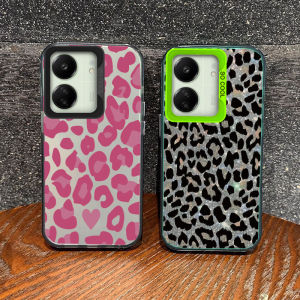 Phone Case For Xiaomi Redmi Note 14 Pro 13 12 11 10 12 Shockproof Leopard Print Art Design Pattern Korean Women Girls Back Cover