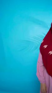 Terbaru / Hijab ARRAFI 2023 / Kode AR 747 / Kerudung Ar Rafi Polos / Jilbab Pet Antem Kombinasi Kain Warna dan Permata