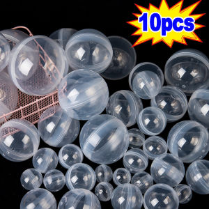 10Pcs 28/35/50mm Transparent Plastic Surprise Egg Toys DIY Festival Decor Vending Machine Lucky Draw Capsule Ball