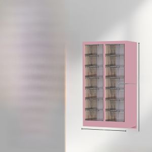 Dopamine Iron Cabinet Office A4 Keyboard Storage Drawer Home Study Room Wall Mounted Storage Cabinet Furniture