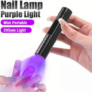 395nm UV FlashlightUltraviolet Invisible Ink Pen Light for Nail Gel CuringOre Scorpion DetectionPet Urine & Dry Stain Finder
