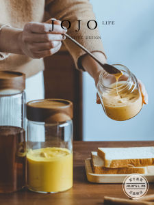 Hộp Đựng Trà Bằng Gỗ Mahogany JOJOS L. PD.Hộp Đựng Đồ Ăn Uống Bằng Thủy Tinh Có Nắp Đậy Dung Tích 1 Lít Dùng Để Đựng Đồ Ăn Đồ Uống Đồ Khô