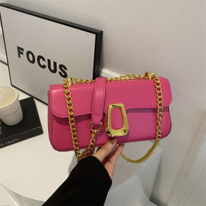 2024 New Autumn Winter Small Square Bag Chain Handbag Crossbody Phone Bag Womens Fashionable Versatile Handbag Urban Minimalist