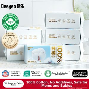 DEYOU | Cotton Facial Towel for Sensitive Skin Baby Care