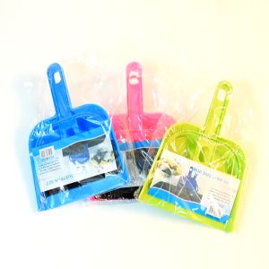 HOVELSHOP Sapu Dan Serokan Mini Dustpan Set Warna-Warni