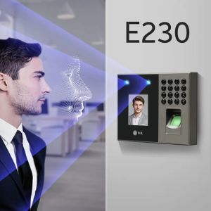 F230 Time attendance system machine biometric face Recognition fingerprint palmprint software free USB disk drive Time Recorder