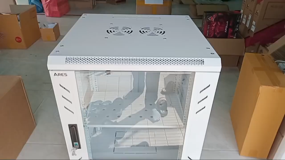 Network Cabinet ตู้แร็ค SERVER 4U/6U/9U/12U บานกระจกใส เหมาะติดตั้งฮับสวิตซ์ระบบใหญ่และเซิร์ฟเวอร์หลายเครื่อง
