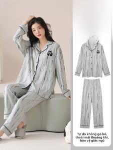 MiiOW | Pure Cotton Nightgown Womens Spring Autumn Style Soft Breathable Plus Size Lazy Home Clothes Female 2025 New Collection