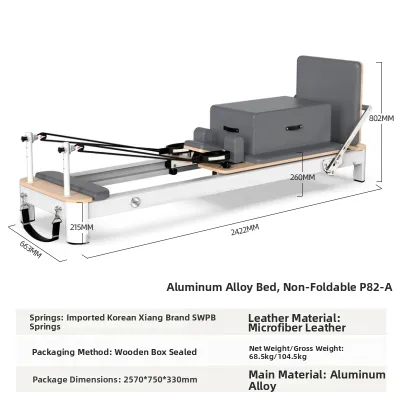 TEZEWA | Foldable Pilates Bed Multi-use Fitness Equipment