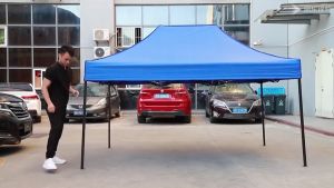【รับประกัน10ปี】เต้นท์ขายที่ดี เต๊นจอดรถยนต์ 3x6 เมตร ร่มใหญ่ตลาดนัด เต็นพับ เต็นท์ขนาด 3x3 เมตร และ ผ้าใบหนา 800D