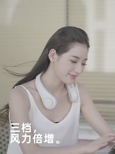 Mini Fan Neck Elektrik / Kipas Angin Gantung Leher Portable USB