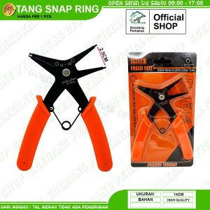 Tang Snap Ring Lurus Buka Tutup 2 Fungsi Freed Snap Pincer