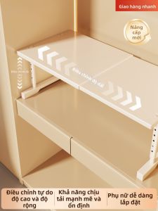 Extendable And Adjustable Storage Shelf Carbon Steel