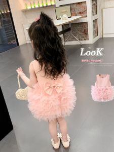 Váy Công Chúa Mùa Hè Cho Bé Gái Váy Lưới Xếp Nếp Áo Vest Trẻ Em Váy Cho Bé Gái Váy Cho Bé Gái Từ 1-14 Tuổi Váy Cho Bé Gái Từ 2-14 Tuổi