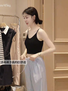 Áo Ba Lỗ Ngắn Thường Ngày Thời Trang Mùa Hè Của Oajer Dành Cho Nữ Chất Liệu Khác 100% Dáng Ôm Vừa Vặn Thoải Mái Cho Mùa Hè Năm 2024